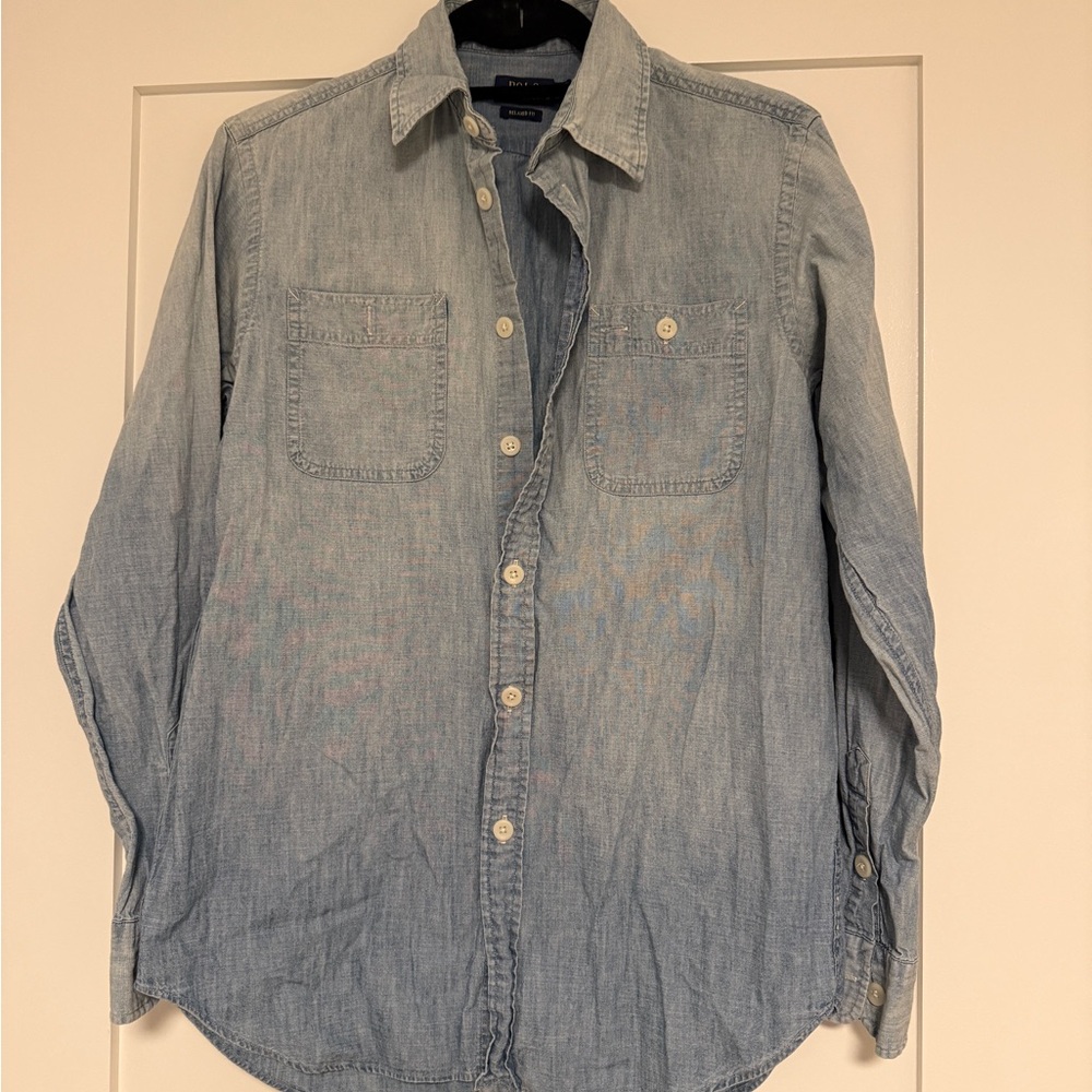 Polo by Ralph Lauren Blue Casual Button Down Shirt